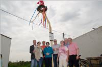 Maibaumaufstellung am Mobilheimplatz, 30.04.2015