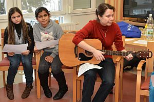 NMS singt im Neufelder Pflegeheim, 15.01.2013