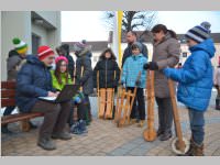 Osterratschen in Neufeld, 28.03.2013