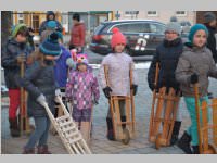 Osterratschen in Neufeld, 28.03.2013