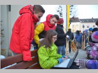 Osterratschen in Neufeld, 28.03.2013