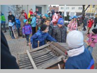 Osterratschen in Neufeld, 28.03.2013