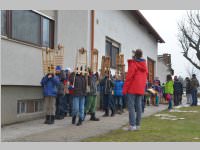 Osterratschen in Neufeld, 28.03.2013