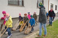 Osterratschen in Neufeld, 26.03.2016