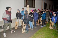 Osterratschen in Neufeld, 26.03.2016