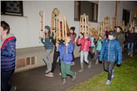 Osterratschen in Neufeld, 26.03.2016