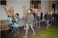 Osterratschen in Neufeld, 26.03.2016