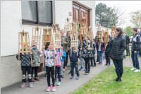 Osterratschen in Neufeld, 14.04.2017