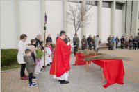 Palmzweigsegnung in Neufeld, 20.03.2016