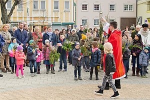 Palmzweigsegnung in Neufeld, 20.03.2016