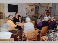 Barbara Karlich besuch das PKZ Neufeld, 07.02.2014