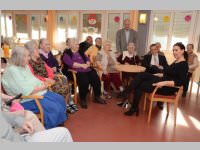 Barbara Karlich besuch das PKZ Neufeld, 07.02.2014