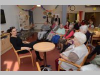 Barbara Karlich besuch das PKZ Neufeld, 07.02.2014