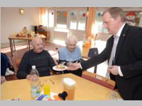 Barbara Karlich besuch das PKZ Neufeld, 07.02.2014