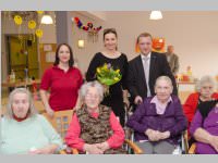Barbara Karlich besuch das PKZ Neufeld, 07.02.2014