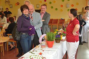 Osterbasar im Neufelder Pflegeheim, 15.03.2013