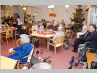 Weihnachtsfeier im Pflegeheim Neufeld, 17.12.2014