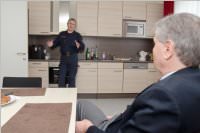 LT-Prsident Steier besucht Neufelder Polizei, 17.03.2015