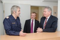 LT-Prsident Steier besucht Neufelder Polizei, 17.03.2015