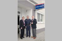 LT-Prsident Steier besucht Neufelder Polizei, 17.03.2015