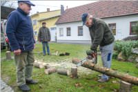 Kirtagbaum der Ratschen Buam, 11.11.2016