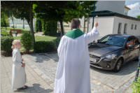 Fahrzeugsegnung in Neufeld, 24.07.2016