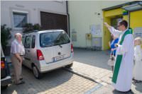 Fahrzeugsegnung in Neufeld, 24.07.2016