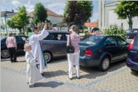 Fahrzeugsegnung in Neufeld, 24.07.2016