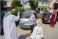 Fahrzeugsegnung in Neufeld, 24.07.2016