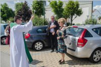 Fahrzeugsegnung in Neufeld, 24.07.2016