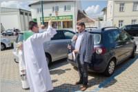 Fahrzeugsegnung in Neufeld, 24.07.2016