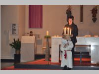 Roratefrhstck mit Volksschlern in Neufeld, 12.12.2013