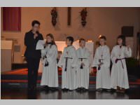 Roratefrhstck mit Volksschlern in Neufeld, 12.12.2013