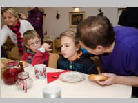 Roratefrhstck mit Volksschlern in Neufeld, 12.12.2013