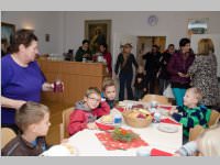 Roratefrhstck mit Volksschlern in Neufeld, 12.12.2013