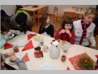 Roratefrhstck mit Volksschlern in Neufeld, 12.12.2013