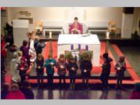 Roratefrhstck mit Volksschlern in Neufeld, 18.12.2014
