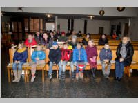 Roratefrhstck mit Volksschlern in Neufeld, 18.12.2014
