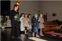 Roratefrhstck mit Volksschlern in Neufeld, 10.12.2015
