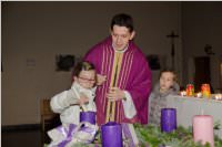 Roratefrhstck mit Volksschlern in Neufeld, 10.12.2015