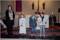 Roratefrhstck mit Volksschlern in Neufeld, 10.12.2015