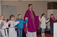 Roratefrhstck mit Volksschlern in Neufeld, 10.12.2015
