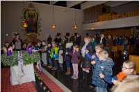 Roratefrhstck mit Volksschlern in Neufeld, 10.12.2015
