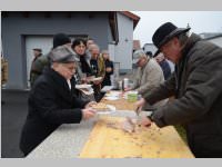 Sauschdelessen in Neufeld Dorf, 31.12.2013