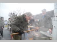 Sauschdelessen in Neufeld Dorf, 31.12.2013