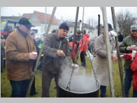 Sauschdelessen in Neufeld Dorf, 31.12.2013