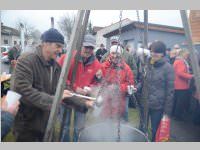 Sauschdelessen in Neufeld Dorf, 31.12.2013