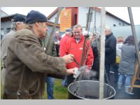 Sauschdelessen in Neufeld Dorf, 31.12.2013