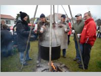 Sauschdelessen in Neufeld Dorf, 31.12.2013