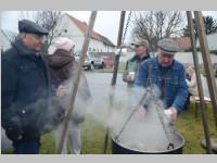 Sauschdelessen in Neufeld Dorf, 31.12.2013